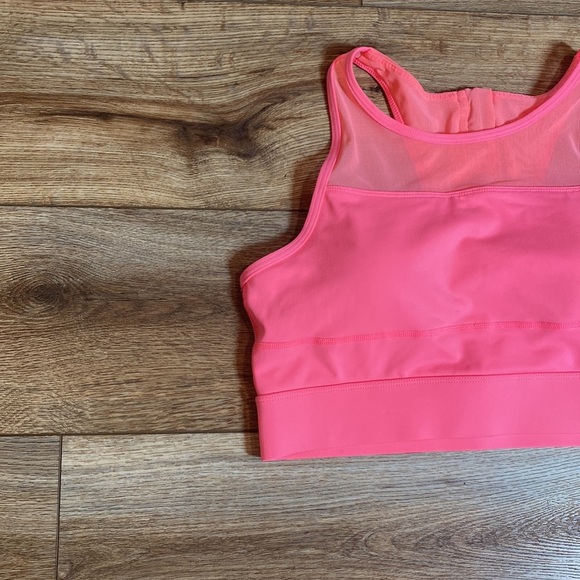 Zyia Active One More Rep All Star Coral Sports Bra - Picture 2 of 7